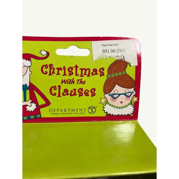 Department 56 Christmas With The Clauses Reindeer Gets Spiffed Up Ornament - Picture 9 of 10